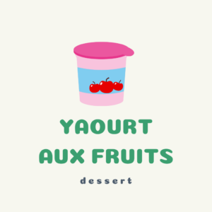 Yaourt aux fruits